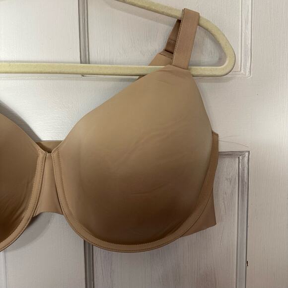 Soma Bra Vanishing 360 Perfect Coverage Beige Nude Womens Size 44DD Underwire - Picture 4 of 7